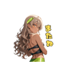 誘惑のバナナ美女（個別スタンプ：29）