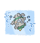 なんでも流すゆるくま。（個別スタンプ：4）