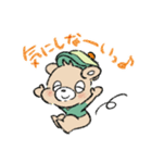 なんでも流すゆるくま。（個別スタンプ：12）