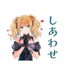 金髪ゴスロリツインテ女子の秋（個別スタンプ：28）
