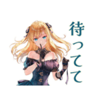 金髪ゴスロリツインテ女子の秋（個別スタンプ：32）