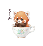 毎日使える レッサーパンダ 日常（個別スタンプ：23）