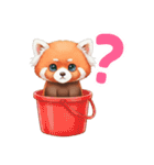 毎日使える レッサーパンダ 日常（個別スタンプ：27）