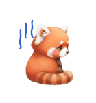 毎日使える レッサーパンダ 日常（個別スタンプ：36）
