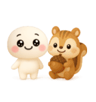 【るるものやさしいじかん♡】- 秋編（個別スタンプ：12）