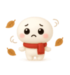 【るるものやさしいじかん♡】- 秋編（個別スタンプ：32）