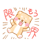 子育てに疲れた❤️いやしばいぬ❤️柴犬（個別スタンプ：14）