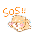 子育てに疲れた❤️いやしばいぬ❤️柴犬（個別スタンプ：19）
