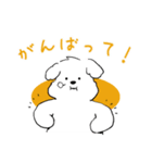 マルチーズ・ムンゲのほっこりスタンプ（個別スタンプ：10）