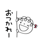 楽しい返事☆くるリボン（個別スタンプ：9）