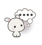 休日うさぎ***ネガティブ（個別スタンプ：36）