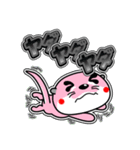 リバー君とルビーちゃん12 日常グラデ文字3（個別スタンプ：17）