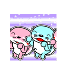 リバー君とルビーちゃん12 [文字無し]（個別スタンプ：4）