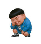 クールなおかっぱ男子 (NT)（個別スタンプ：10）