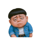 クールなおかっぱ男子 (NT)（個別スタンプ：12）