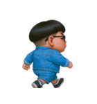 クールなおかっぱ男子 (NT)（個別スタンプ：16）