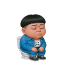 クールなおかっぱ男子 (NT)（個別スタンプ：17）