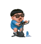 クールなおかっぱ男子 (NT)（個別スタンプ：21）