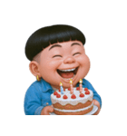 クールなおかっぱ男子 (NT)（個別スタンプ：25）