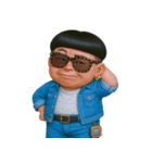 クールなおかっぱ男子 (NT)（個別スタンプ：34）