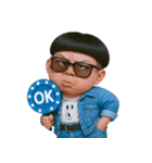 クールなおかっぱ男子 (NT)（個別スタンプ：40）