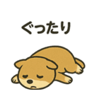 お疲れ豆しば 頑張って！（個別スタンプ：18）