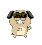 デカ動く 売れ残りわんこ（個別スタンプ：3）