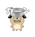 デカ動く 売れ残りわんこ（個別スタンプ：13）