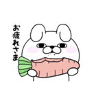 うさぎ100％ よくうごく（個別スタンプ：19）