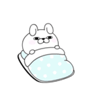 うさぎ100％ よくうごく（個別スタンプ：24）