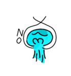 海の生き物達 落書きスタンプ！（個別スタンプ：32）