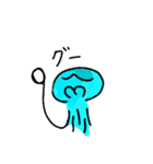海の生き物達 落書きスタンプ！（個別スタンプ：36）