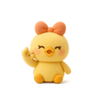 ぴよぴよ夫婦◎ぬいぐるみ②（個別スタンプ：27）