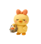 ぴよぴよ夫婦◎ぬいぐるみ②（個別スタンプ：39）