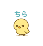 主張しすぎない！ひよこ 83（個別スタンプ：20）