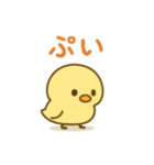 主張しすぎない！ひよこ 83（個別スタンプ：30）