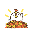 動く！あのとり。10【秋】（個別スタンプ：10）