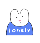 【HSP】ウサコのネガティブスタンプ（個別スタンプ：32）