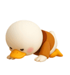 アヒル✨ネガティブ✨秋（個別スタンプ：3）