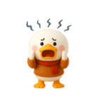 アヒル✨ネガティブ✨秋（個別スタンプ：8）