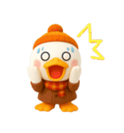 アヒル✨ネガティブ✨秋（個別スタンプ：12）