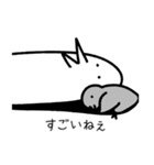 なんもしないトリとコトリ。（個別スタンプ：3）