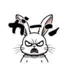 ネガティブ うさぎ（個別スタンプ：10）