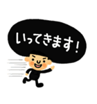 【ネガティブ☆】アフロくん（個別スタンプ：37）