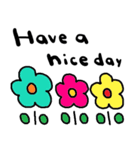 (nenerin日常会話スタンプ378英語気遣い)（個別スタンプ：8）