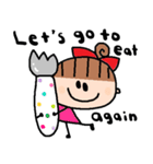 (nenerin日常会話スタンプ378英語気遣い)（個別スタンプ：16）