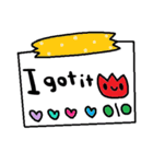 (nenerin日常会話スタンプ378英語気遣い)（個別スタンプ：31）