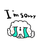 (nenerin日常会話スタンプ378英語気遣い)（個別スタンプ：34）