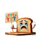 涙トーストの爆笑日常（個別スタンプ：8）