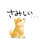 ネガティブ時々がんばる♡豆柴（個別スタンプ：25）